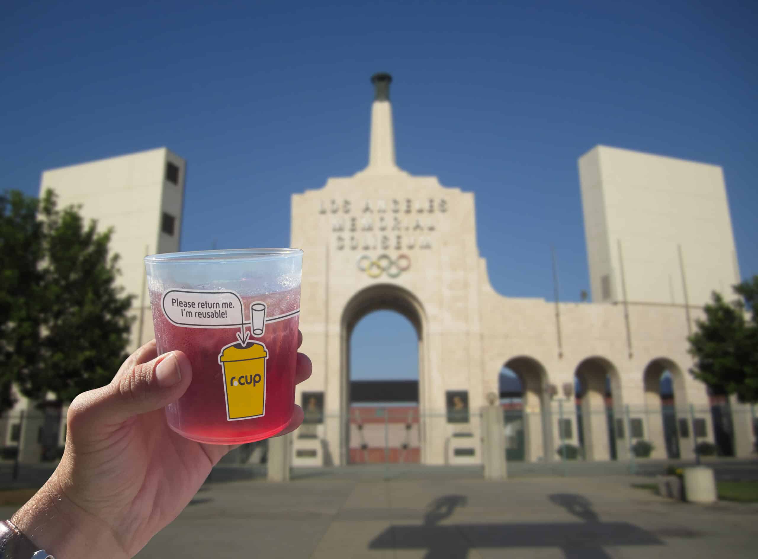 L.A. Coliseum switches to reusable cups for stadiums